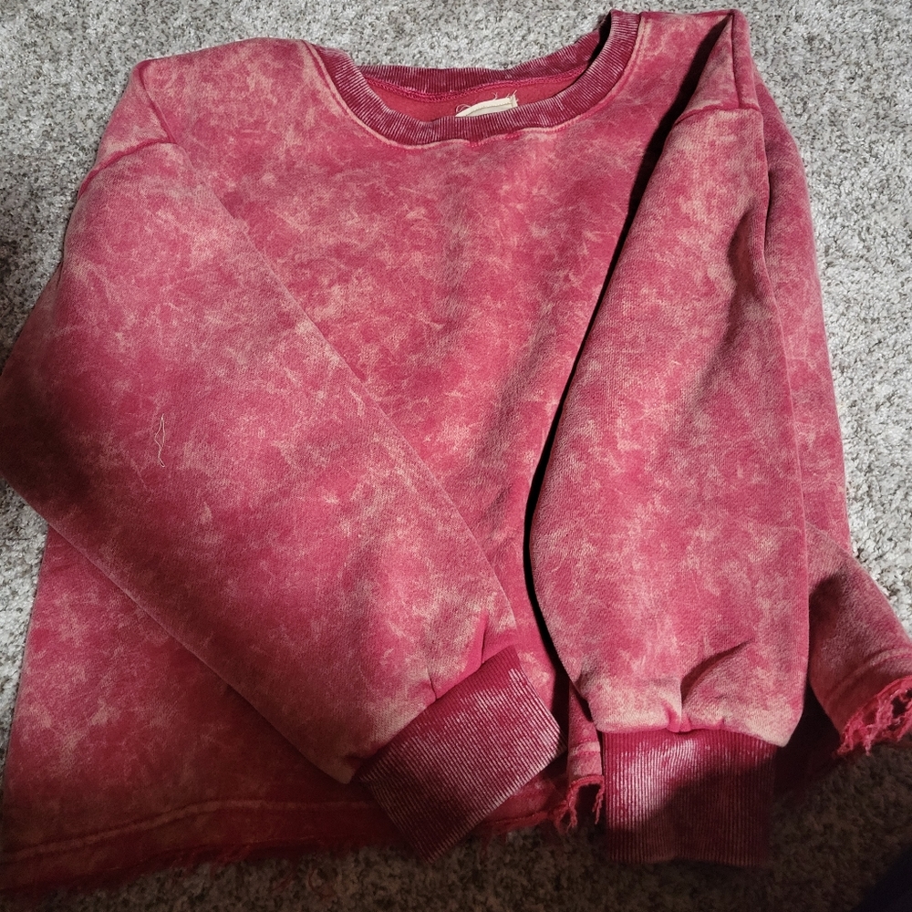 Acid Wash Sweatshirt